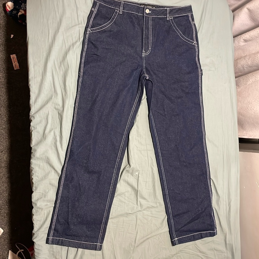 Baggy Carpenter Dark Wash Jeans